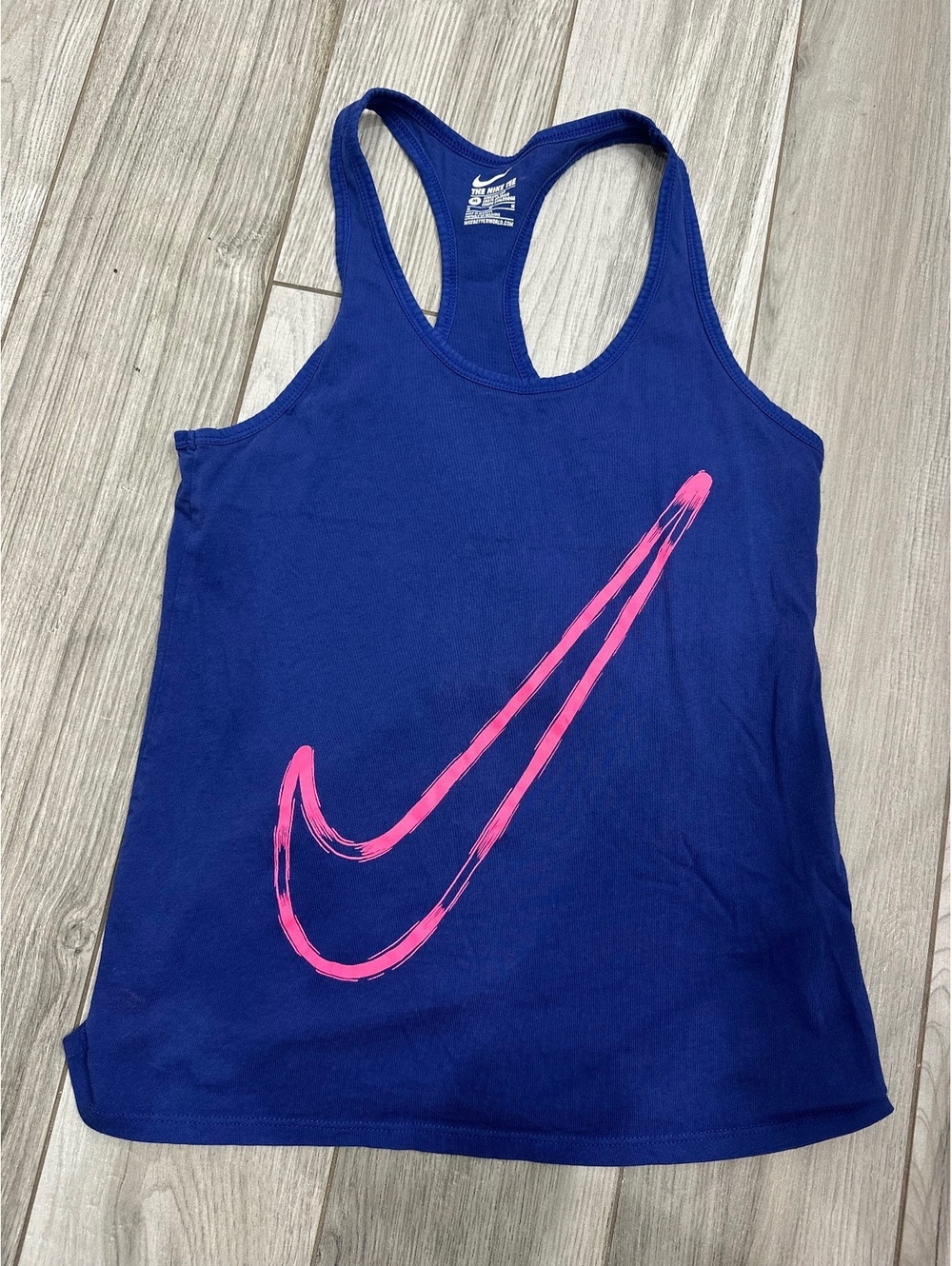 Nike Athletic Cut Racerback Tank Top Medium